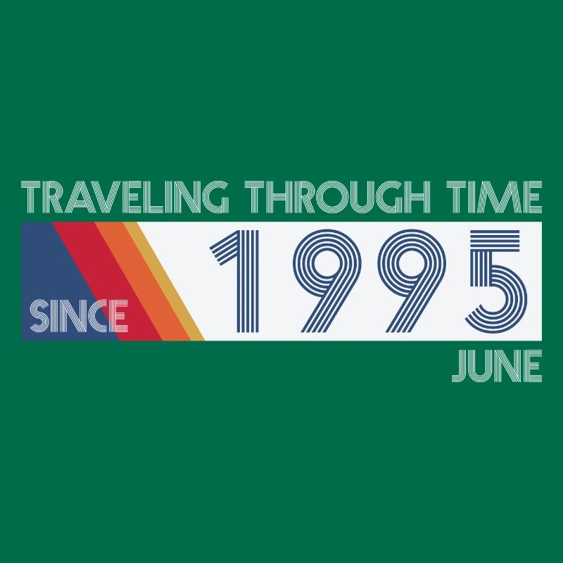 Funny Zeitreise Geburtstags Design Juni 1995