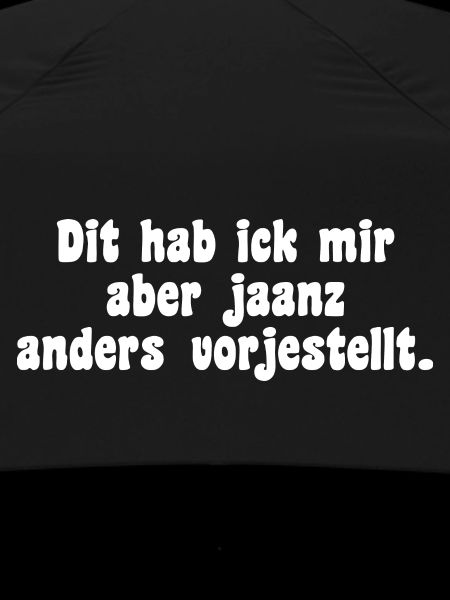 Berlin dialect saying
