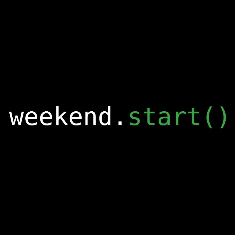 Début du week-end