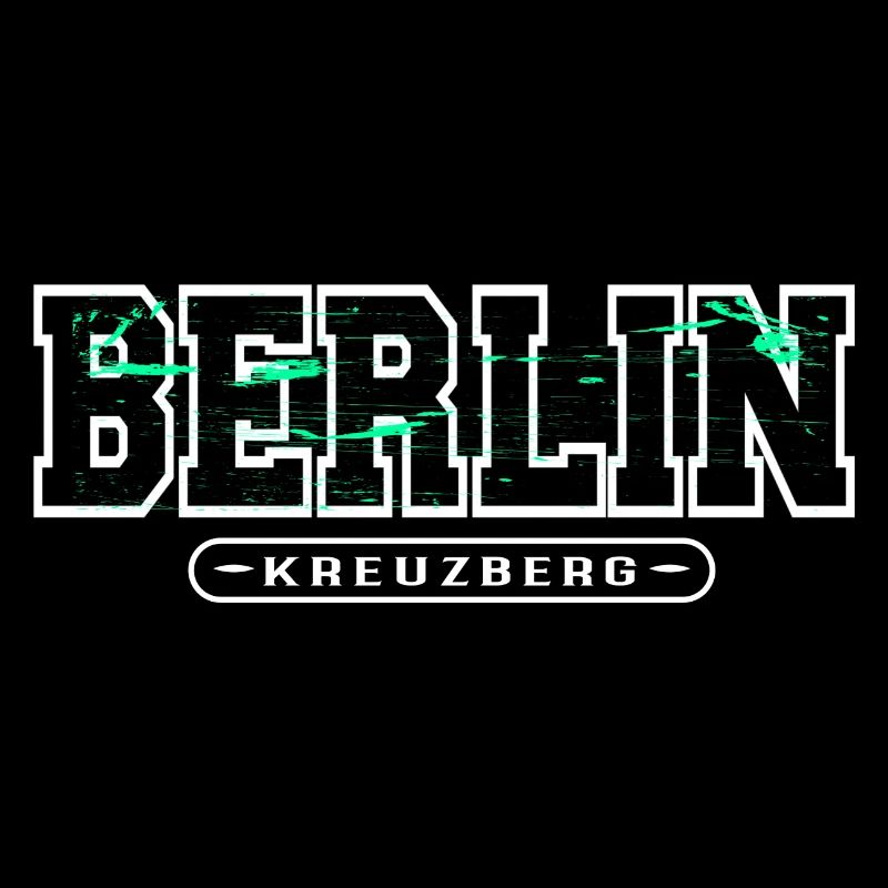 Berlin Kreuzberg Neon Grunge