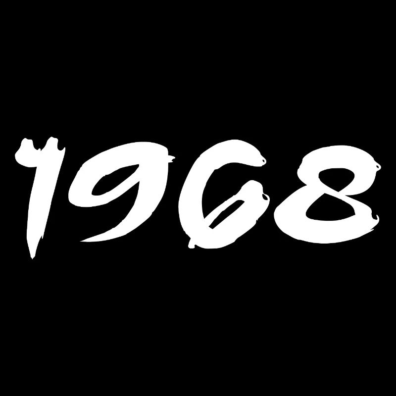 1968 57th Anniversary Gift 1968 Retro 1968