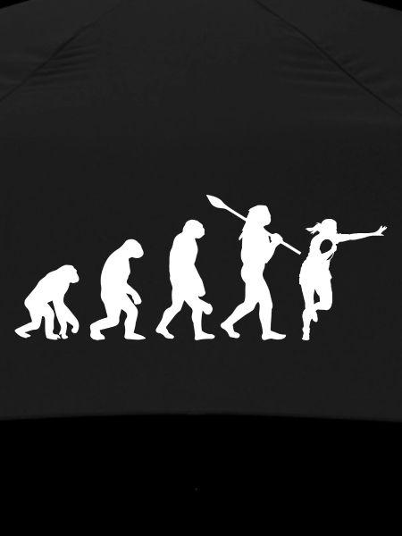 Evolution des Mannes Rugbyspieler-Silhouette