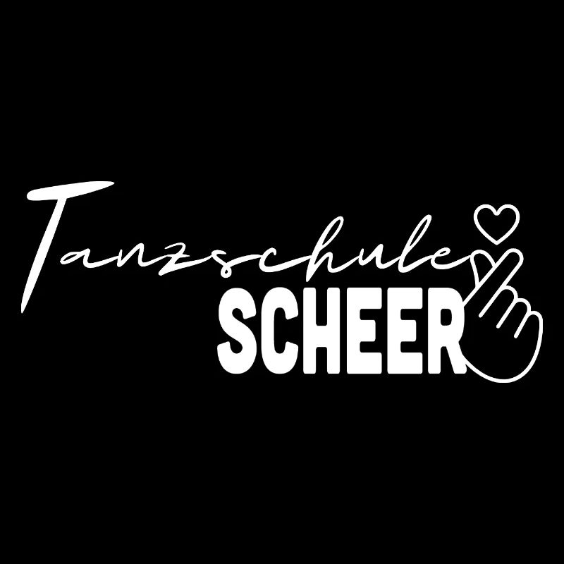 Tanzschule SCHEER heart - white