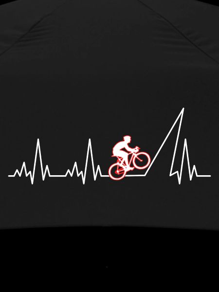Bicycle heartbeat cyclist