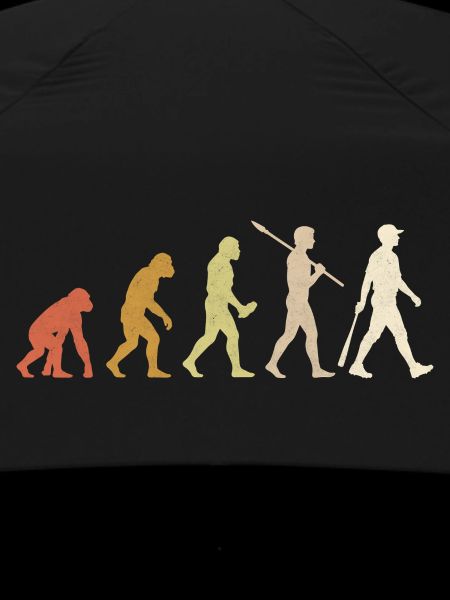 Baseball Evolution lustiges Baseballspieler-Geschenk