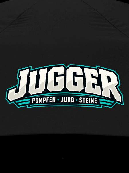 Jugger Logo Retro Neon Stil