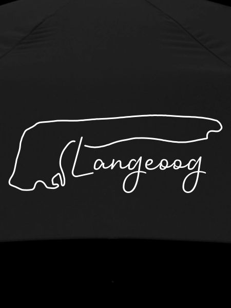 Langeoog | Map line art minimalism
