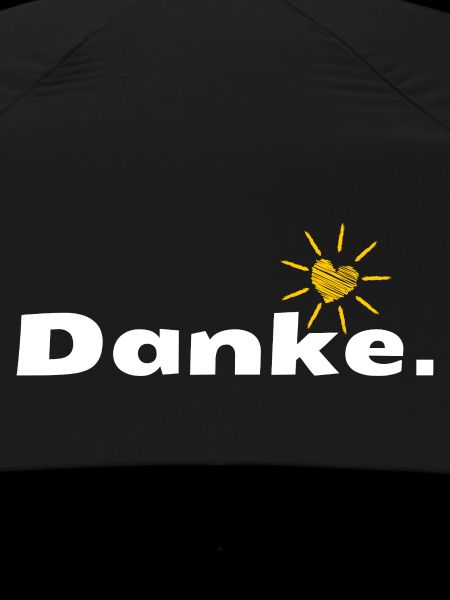 Danke HerzSonne Typografie