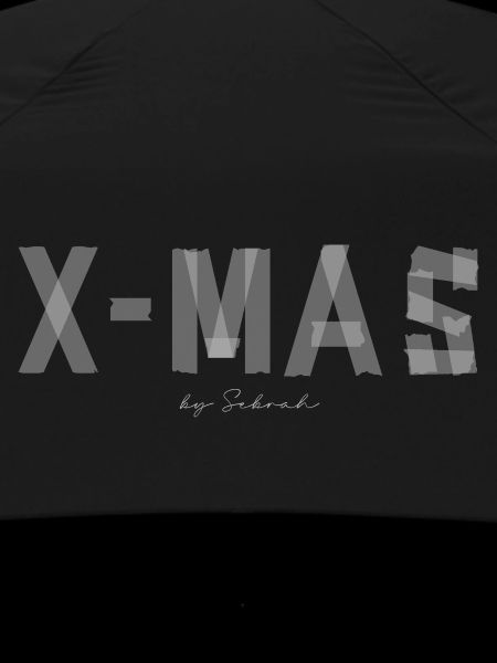 Brush letters X-MAS