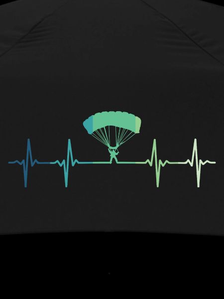 Paragliding heartbeat paraglider