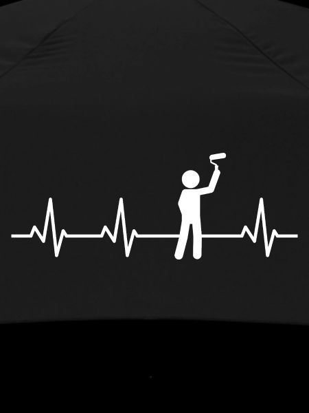 Painter Stick Figure Heartbeat