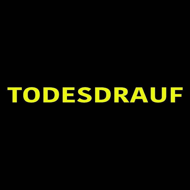 TODESDRAUF in Gelb by EMMEUNDAMPFE