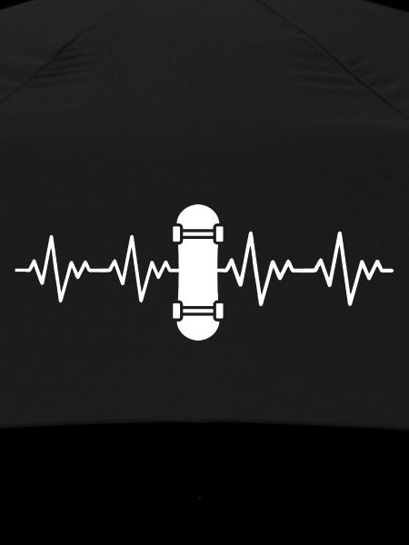Skateboard Skateboarder ECG Heartbeat