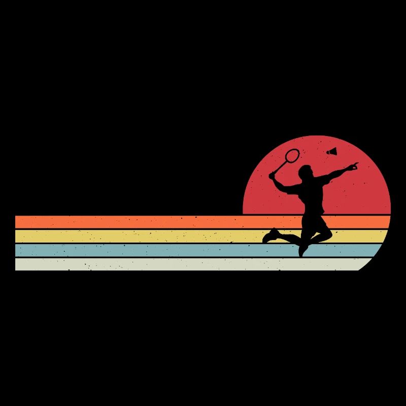 retro badminton 