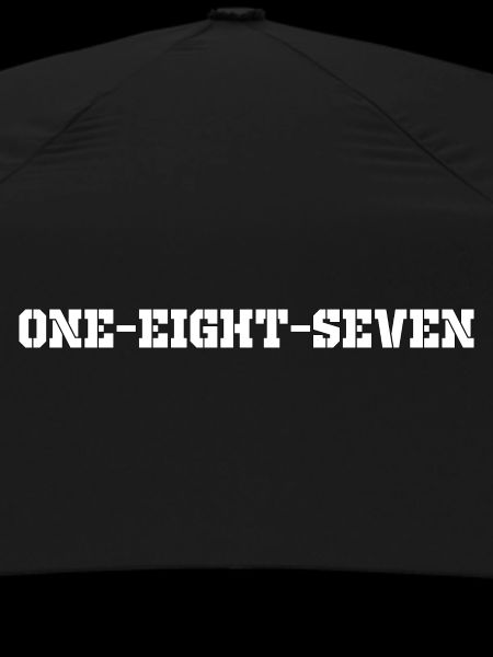 ONE EIGHT SEVEN white