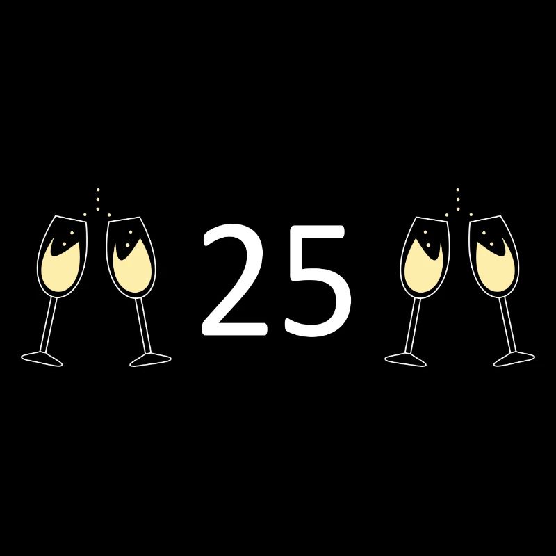 25e anniversaire 25 ans 25 ans numéro 25