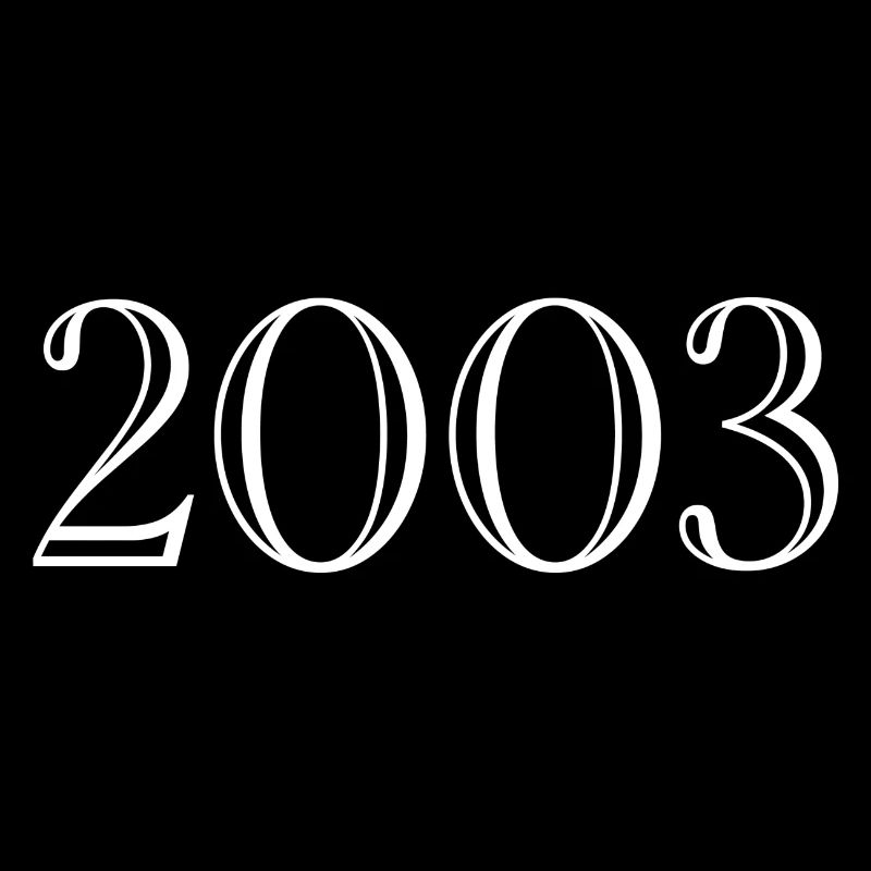 2003 - Geschenk geboren 2003