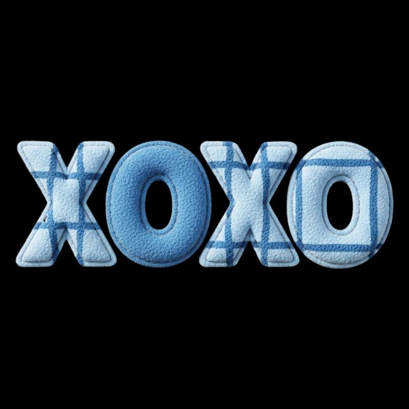 XOXO Patchwork Look mit Stoff Optik