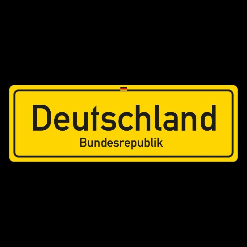 Germany country nameplate
