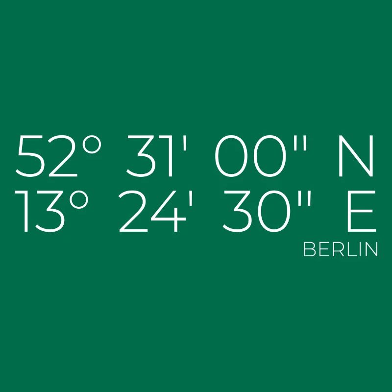 Coordinates Berlin