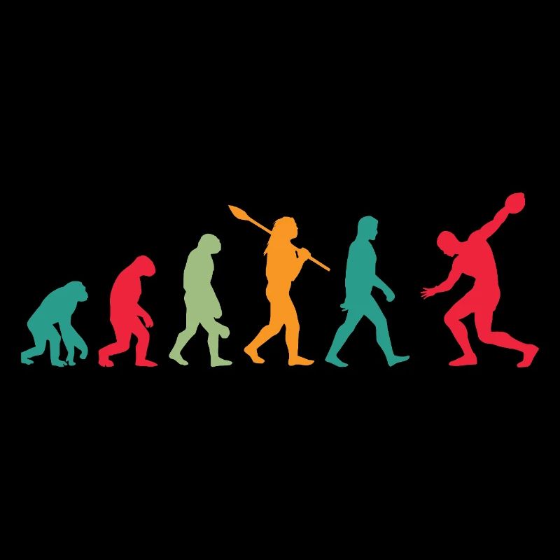 Diskuswerfen Diskuswerfer Evolution Diskus