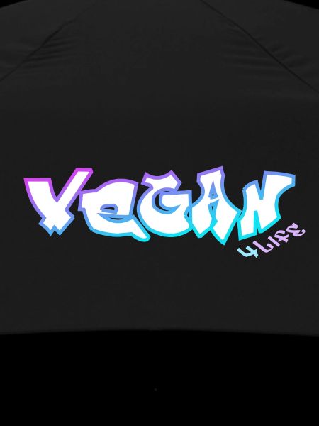 vegan4life cyan-lila