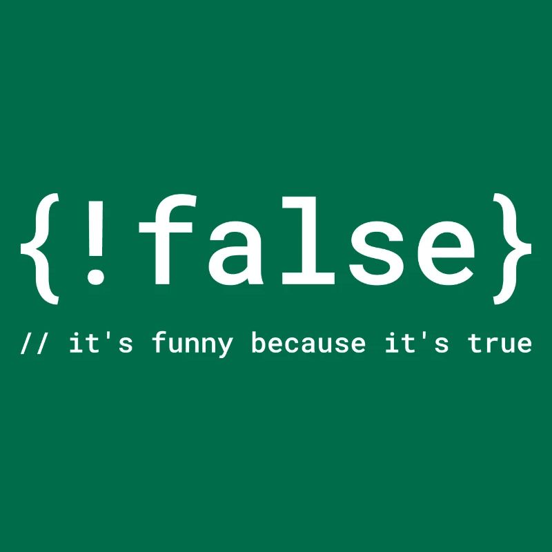 Code Humor Tee: Der logische Witz