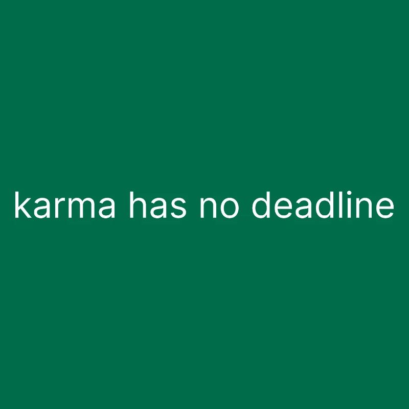 Le karma n’a pas de date limite 2