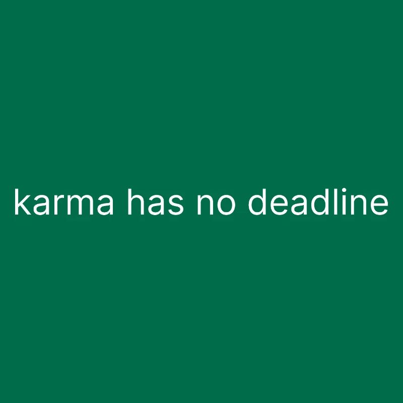Le karma n’a pas de date limite 2