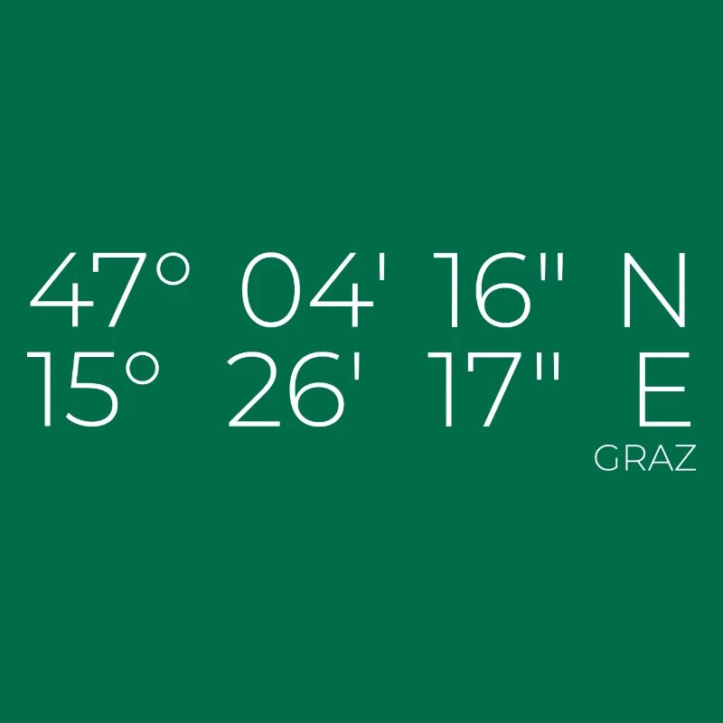 coordinates Graz, Austria