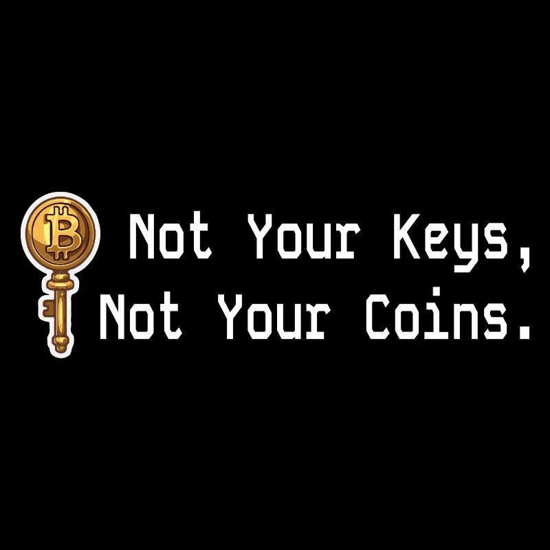 Not Your Keys Not Your Coins Crypto Kryptowährung