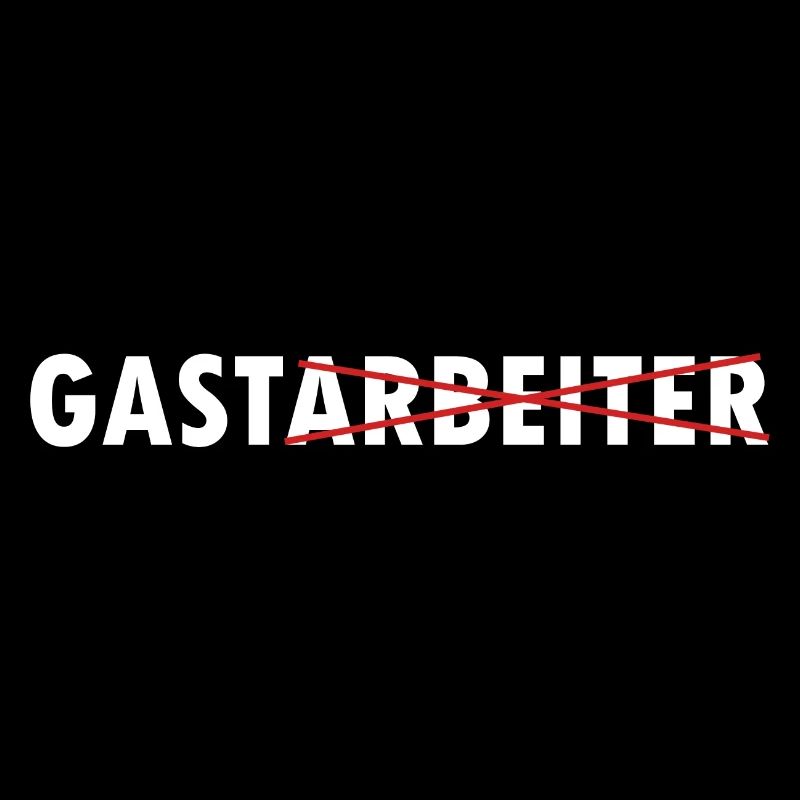 Lustige Arbeiter Sprüche über die Gastarbeiter