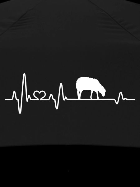 Sheep Heartbeat Lamb Shepherd Gift