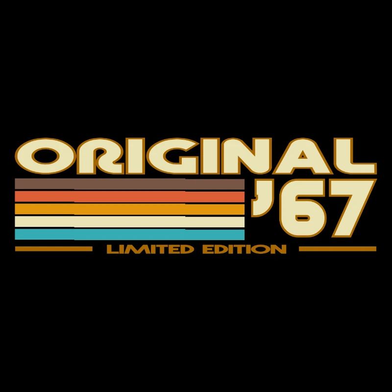 Original 67 rétro arc-en-ciel