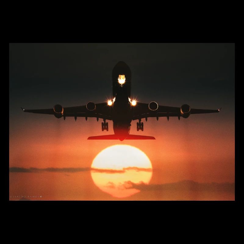 Plane taking off
