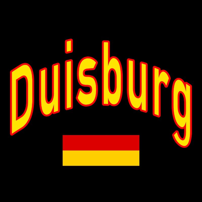 Duisbourg drapeau de l’Allemagne