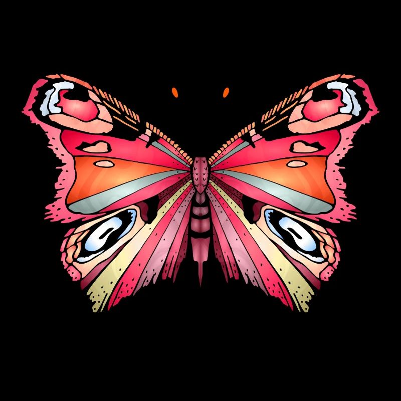 Bunter Schmetterling