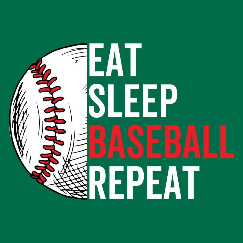 Manger dormir Baseball Répéter