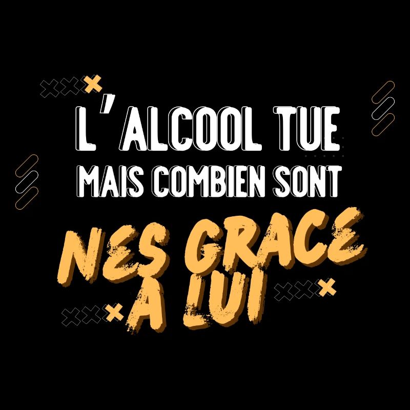 né grace à lui