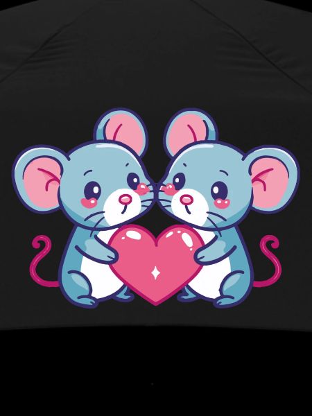 Mouse Comic Couple Love