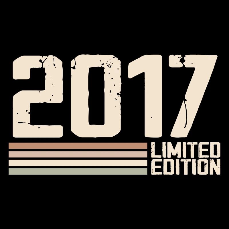 2017 Millésime 2017 Anniversaire 2017 Rétro 2017