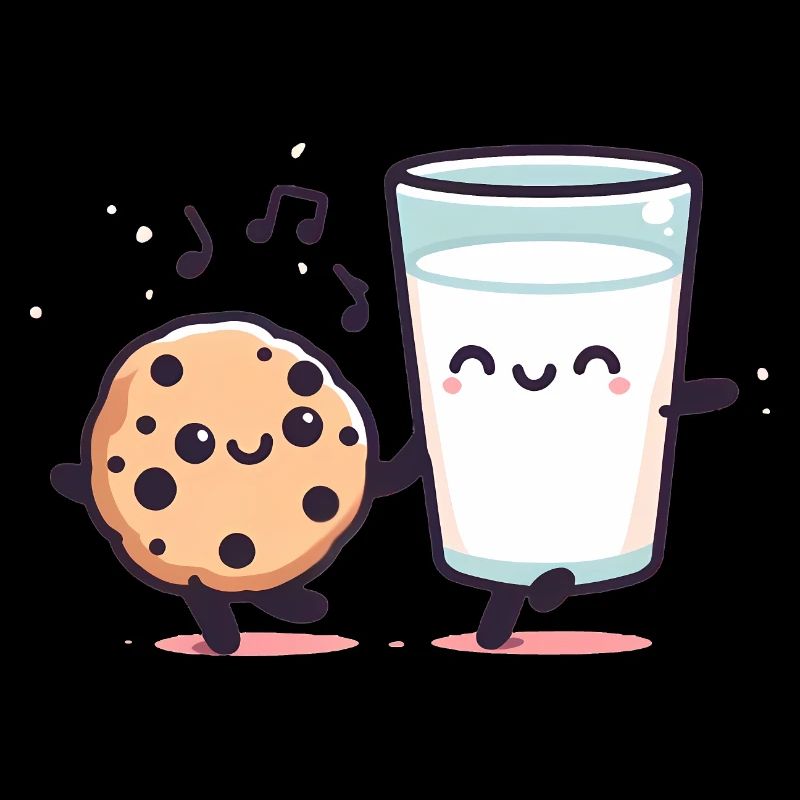 Duo de danse Happy Cookie Milk