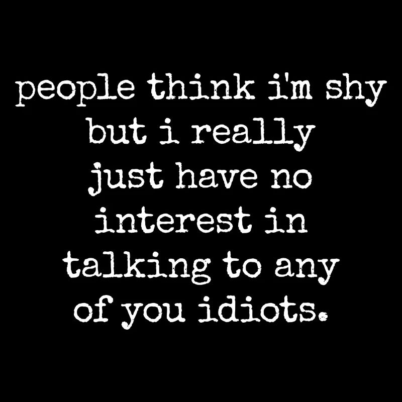 Not in the mood for small talk