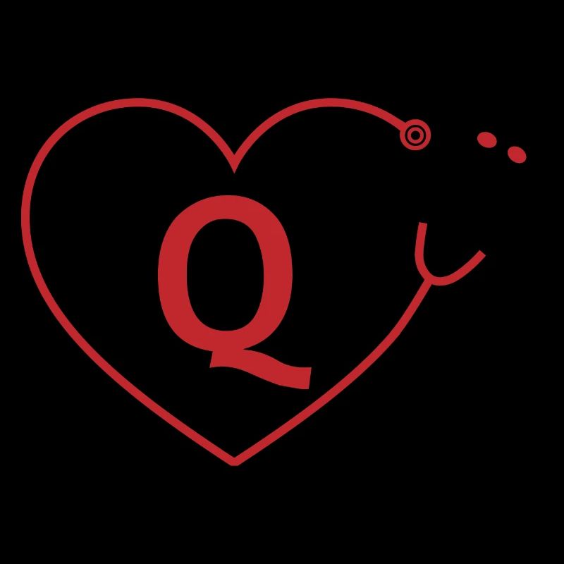 Letter q stethoscope