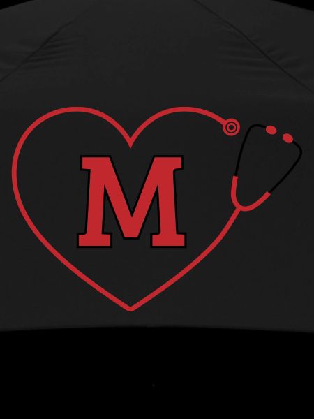Letter m stethoscope