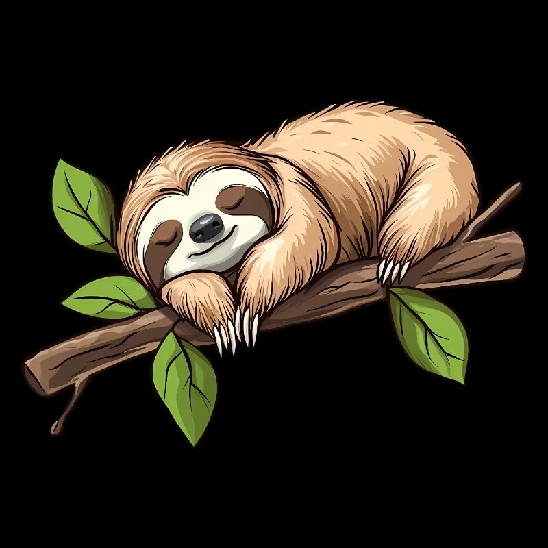 Sloth Sleeping