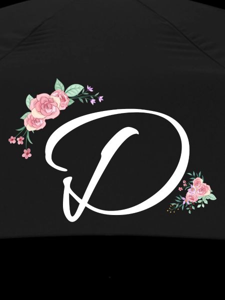 Lettre d fleurs