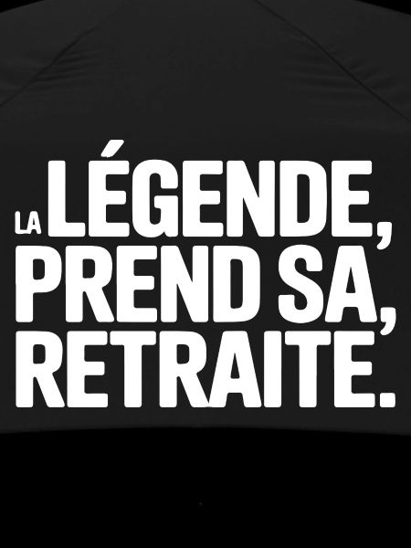 The legend retires