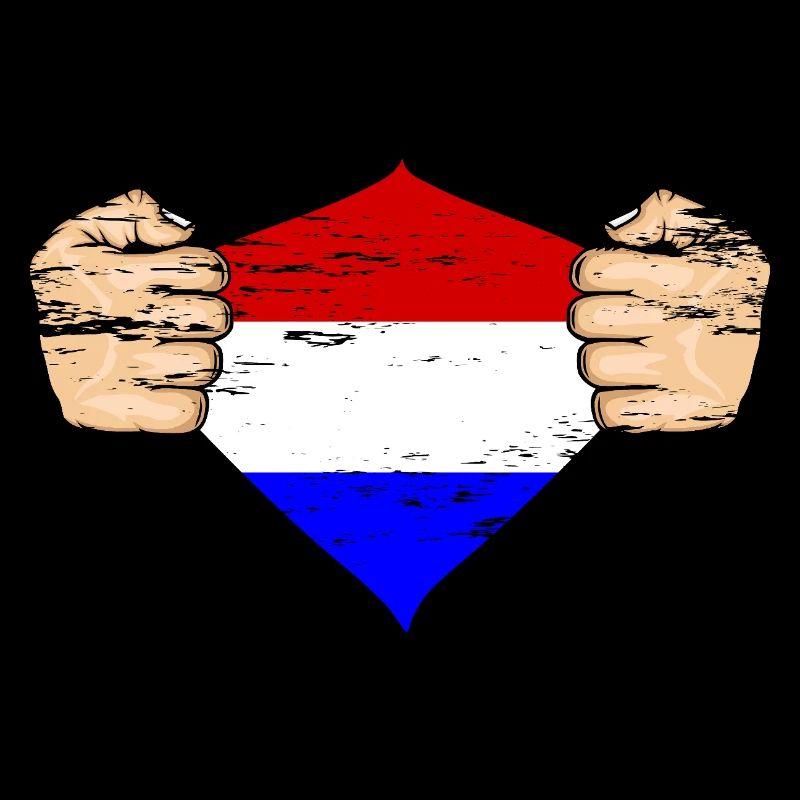 Holland flag design used