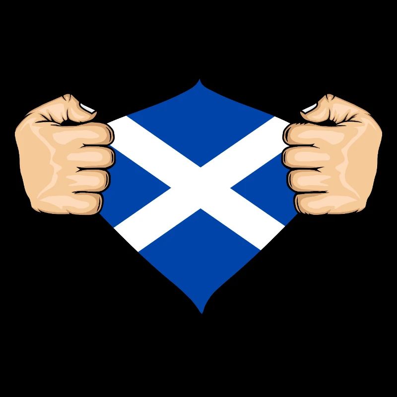 Scotland Flag Design